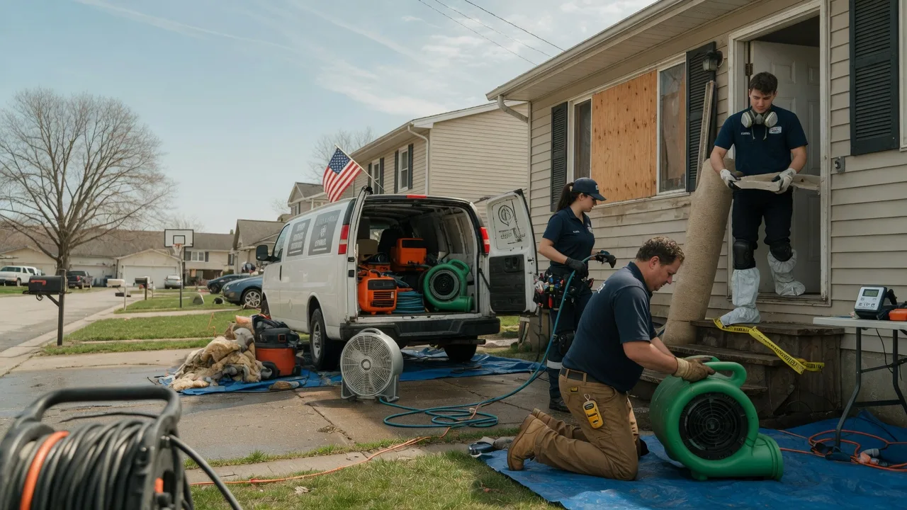 Water Damage Restoration in Nashville, IL near me
